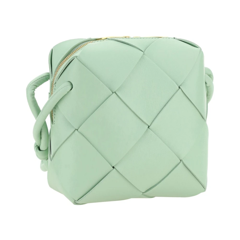 Bottega Veneta Mini Cassette Schoudertas Green Dames