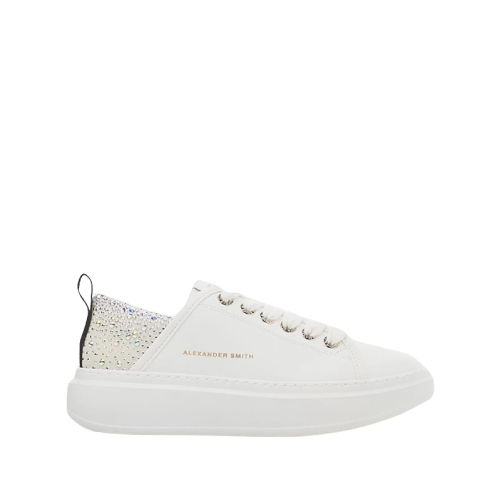 Alexander Smith Snygga Casual Sneakers White, Dam