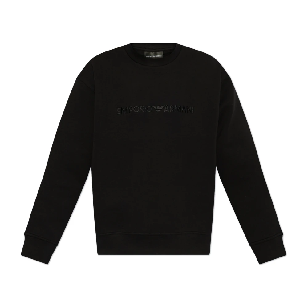 Emporio Armani Sweatshirt uit de collectie Black Heren
