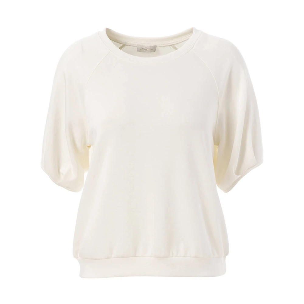 JC Sophie Galore Korte Mouw Sweater Beige Dames