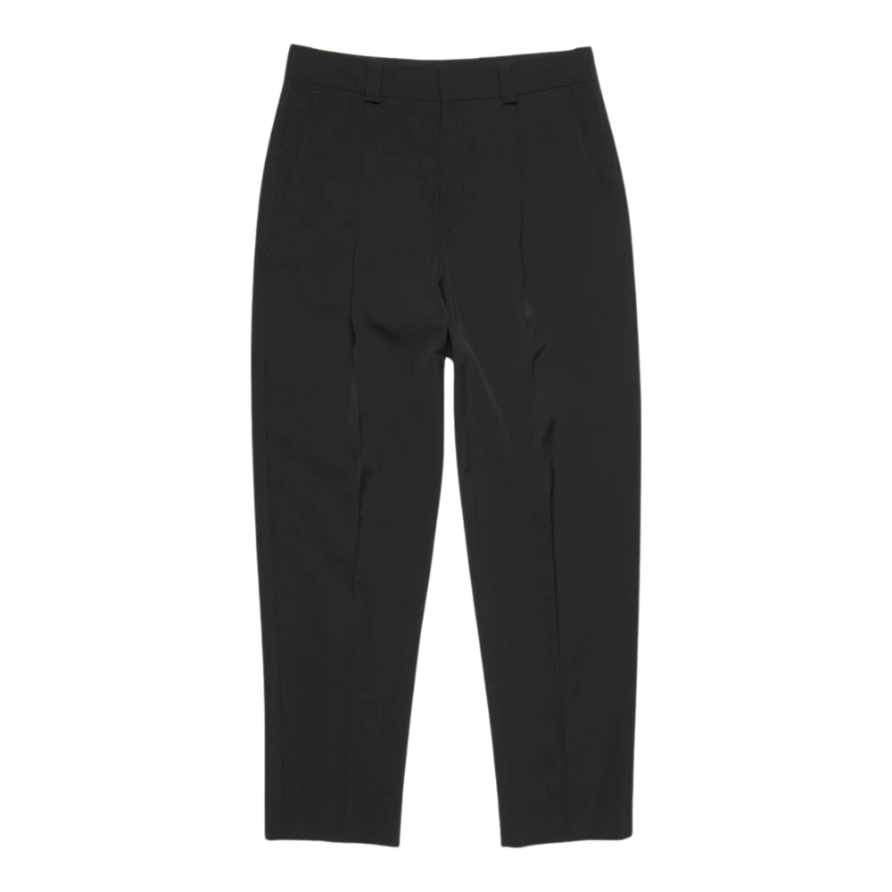 Acne Studios Cropped Trousers Black Heren