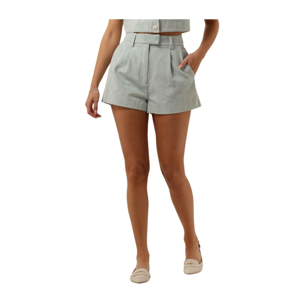 Josh V Blauwe Co-ord Shorts Livia Blue Dames