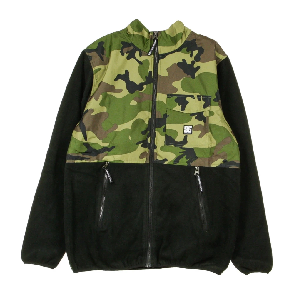 DC Shoes Heren Camo Fleece Jas Multicolor Heren