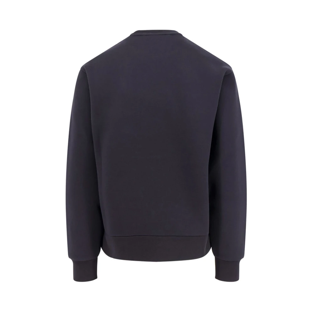 Moncler Neopreen Sweatshirt met Patch Logo Black Heren