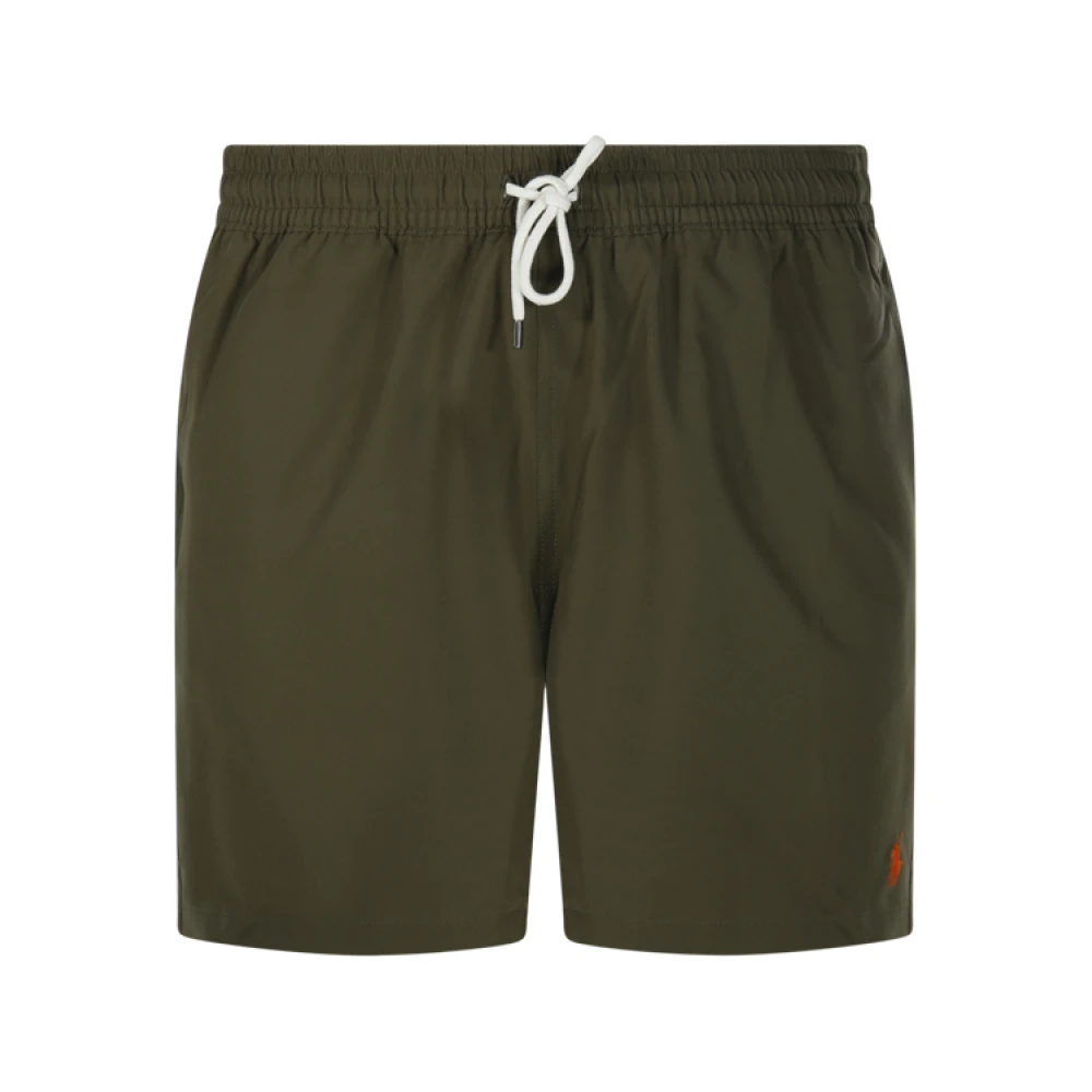 Ralph Lauren Uomo Verde Costumi Da Bagno, S, New,