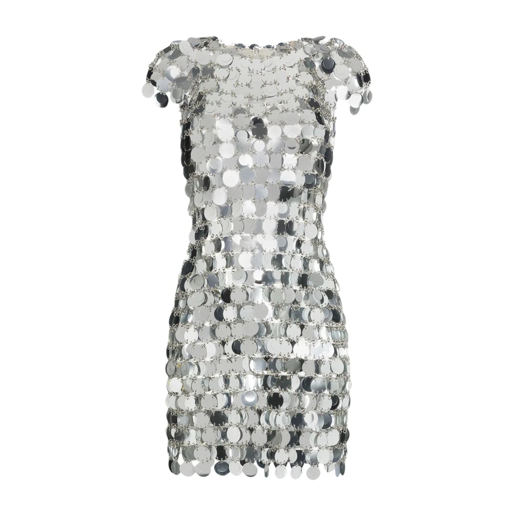 Rabanne Women's Gray Robe Dress - Party Dresses - Xs - Dresses