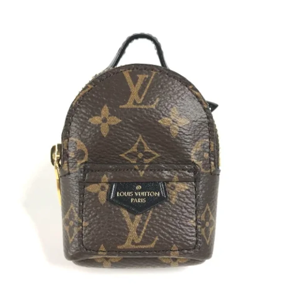 Louis Vuitton Vintage Pre-owned Cotton louis-vuitton-bags Brown Dames