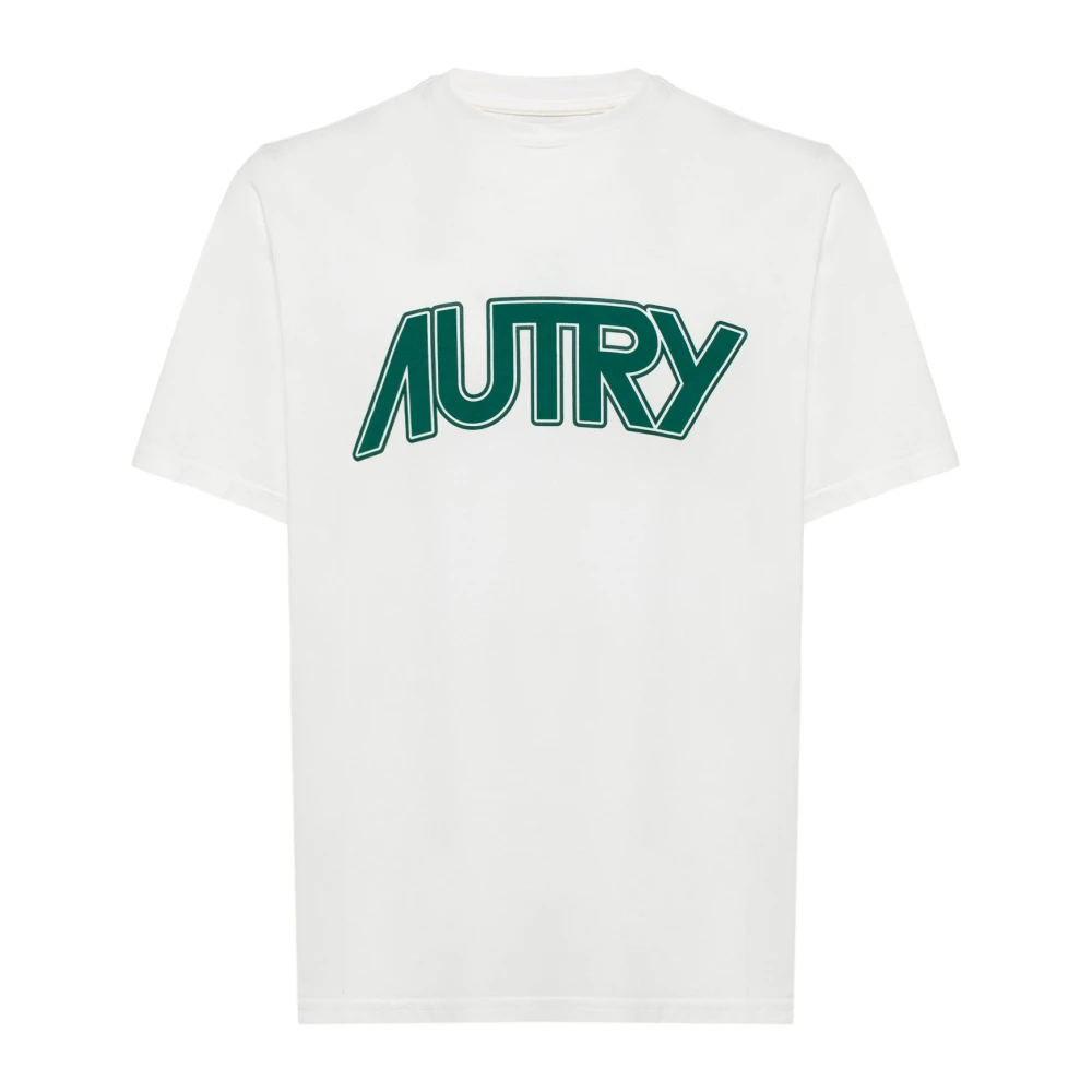Autry T-shirt van katoen met halve mouwen White Heren