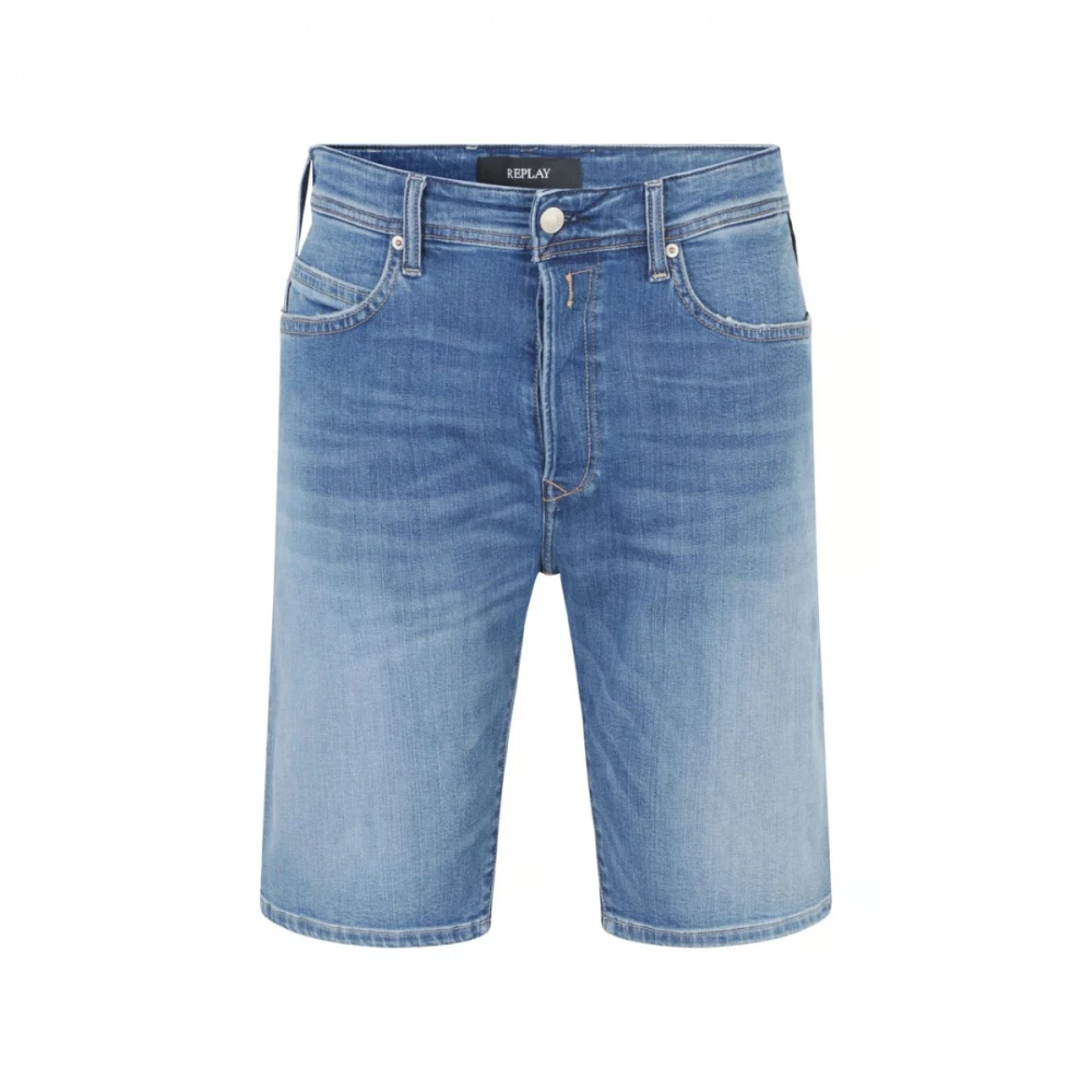 Stilig Denim Tapered Shorts