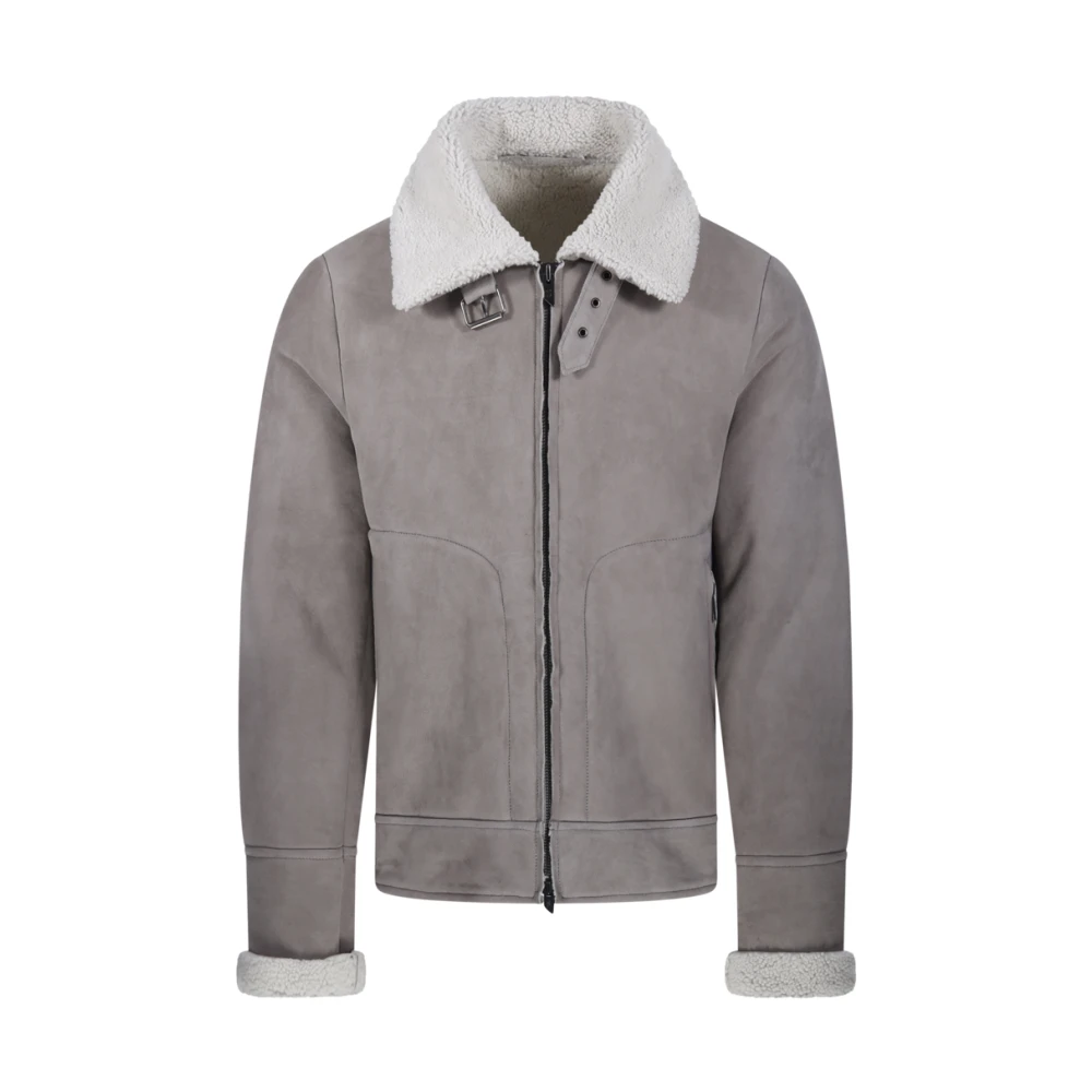 Salvatore Santoro Grijze Witte Jas voor Stijlvolle Look Gray Heren