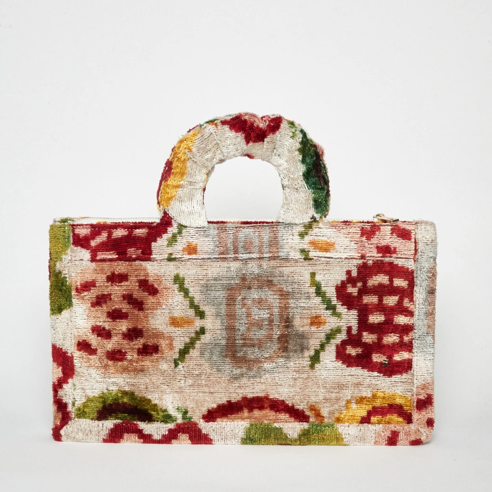 La Milanesa Multicolor Zijden en Katoenen Handtas Multicolor Dames