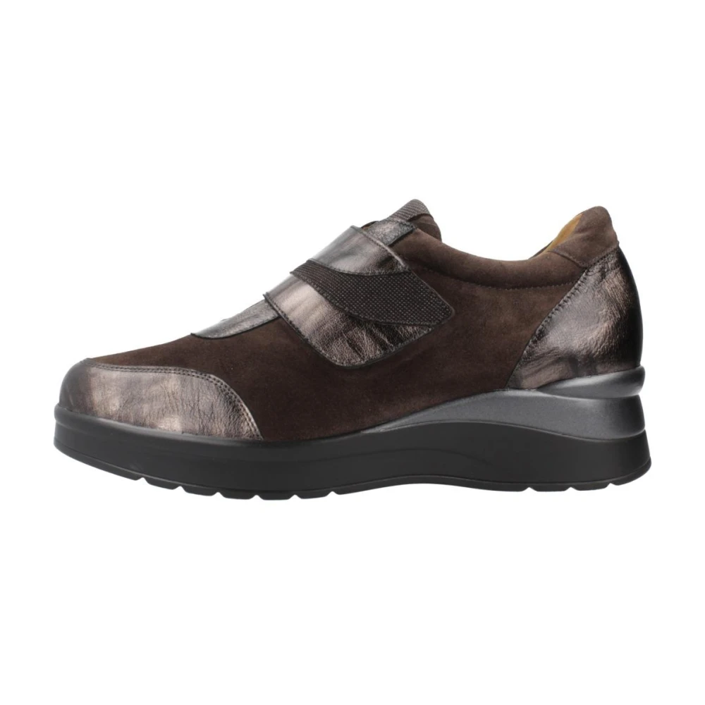 PieSanto Zapatos Cinta Adhesiva Dames Schoenen Bruin