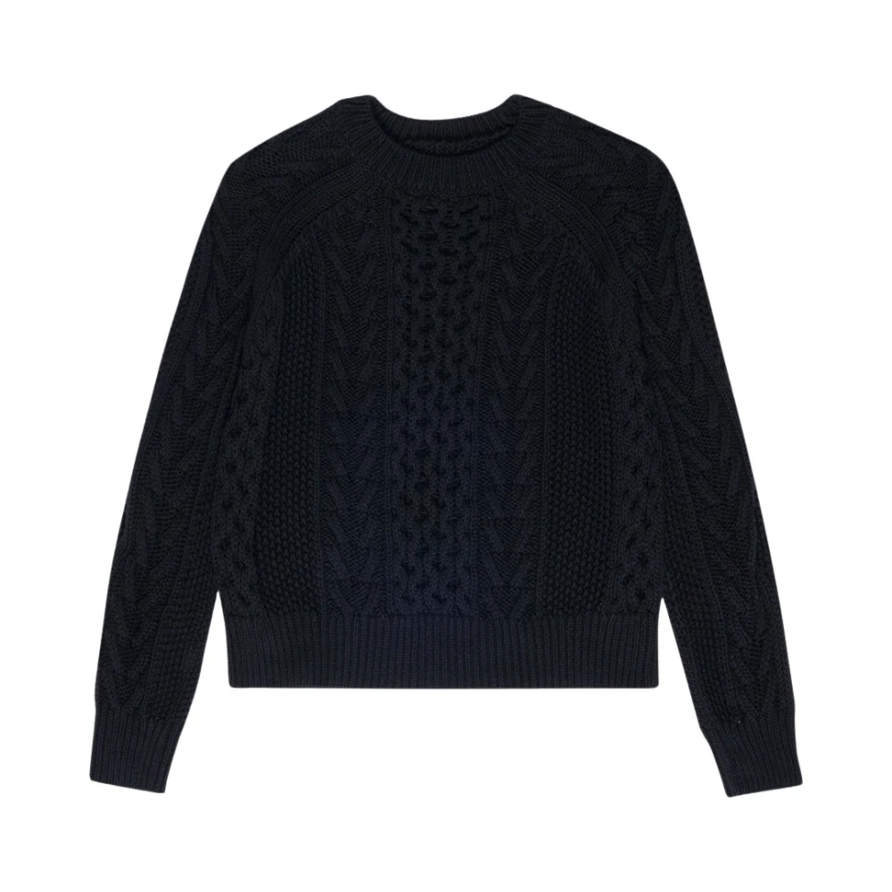 The New Society Quios Vrouw Jumper Caviar Black Dames