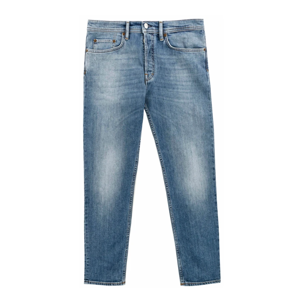 Acne Studios Stone Washed Tapered-Fit River Jeans Blue Heren