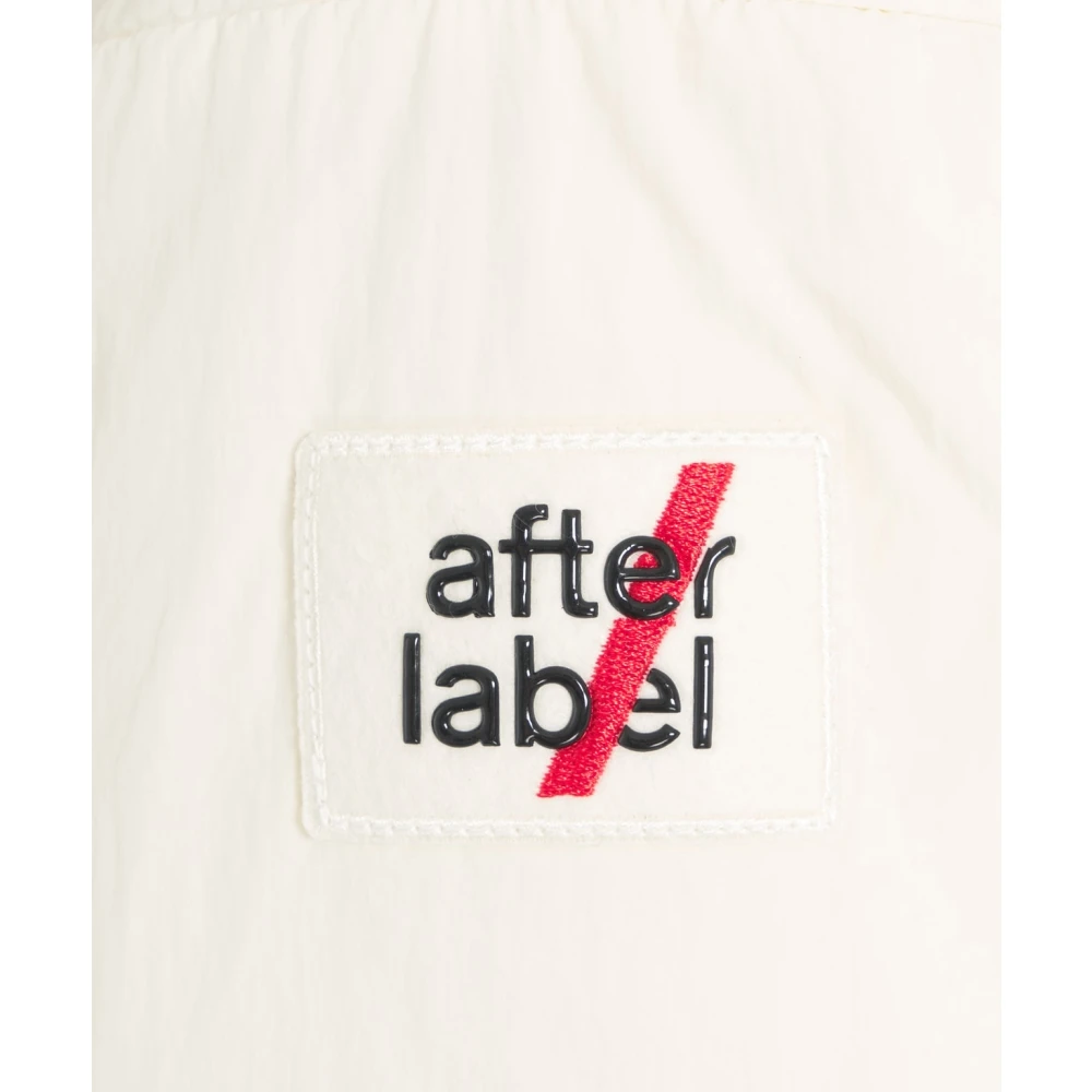 Afterlabel Witte Kimono Jas Chic Logo White Dames