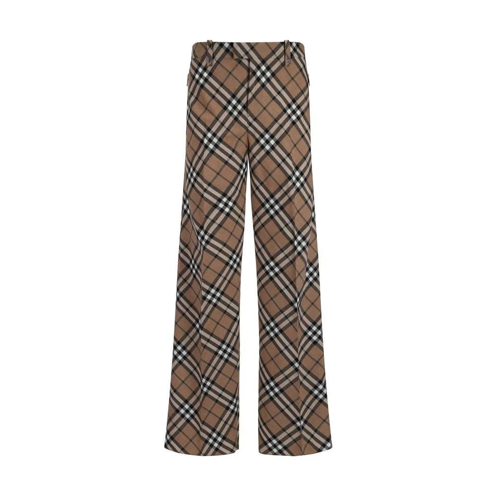 Burberry Men's Classic Check Pattern Trousers