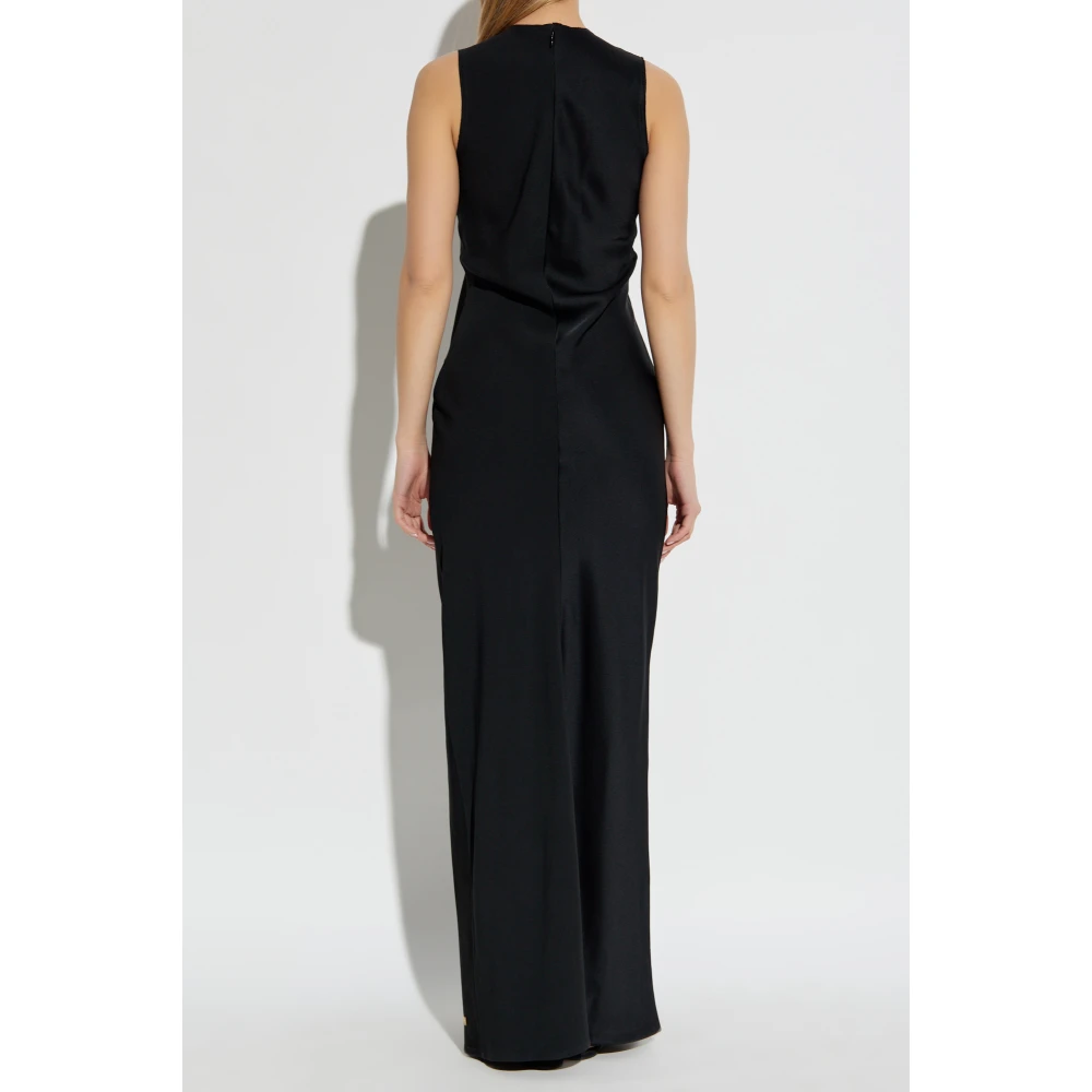 Ami Paris Mouwloze jurk Black Dames