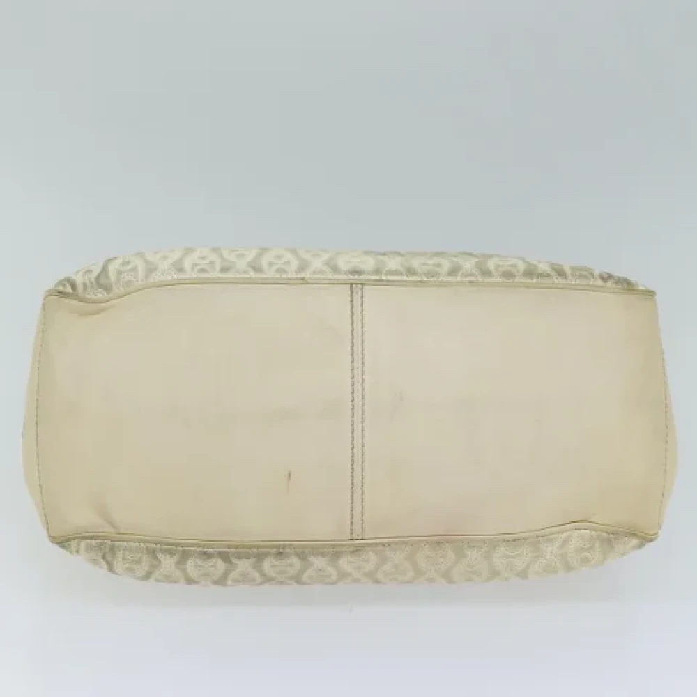 Celine Vintage Pre-owned Leather totes White Dames
