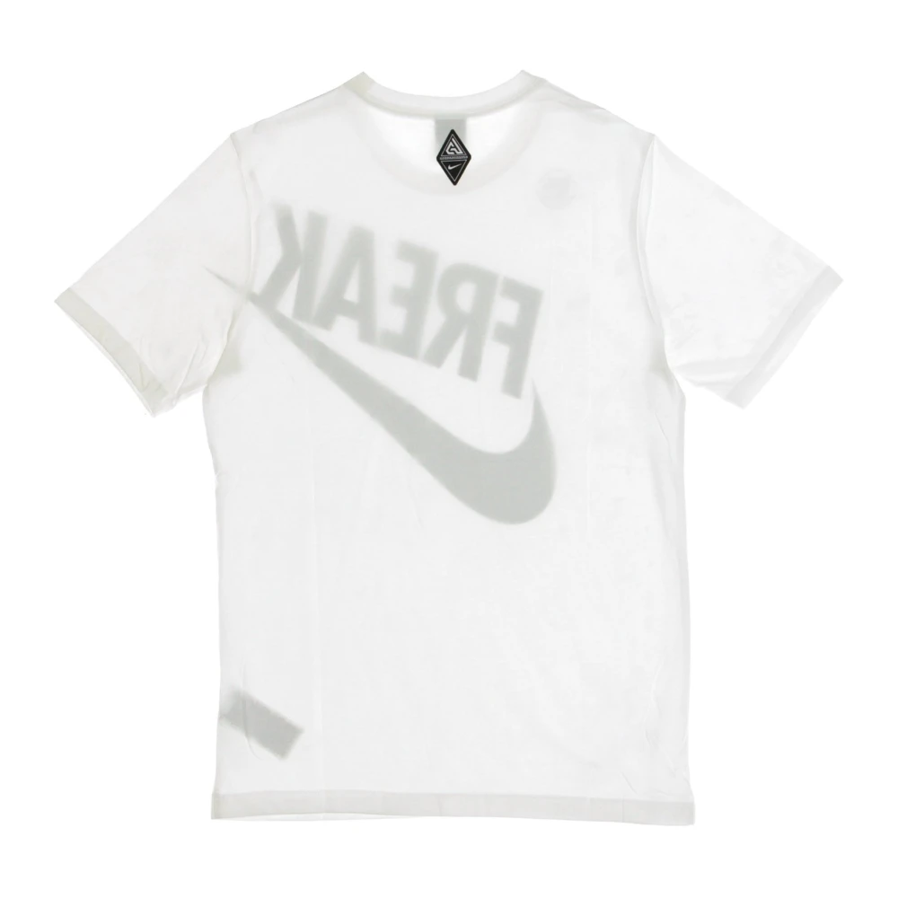 Nike Freak X Giannis Tee Wit Zwart White Heren