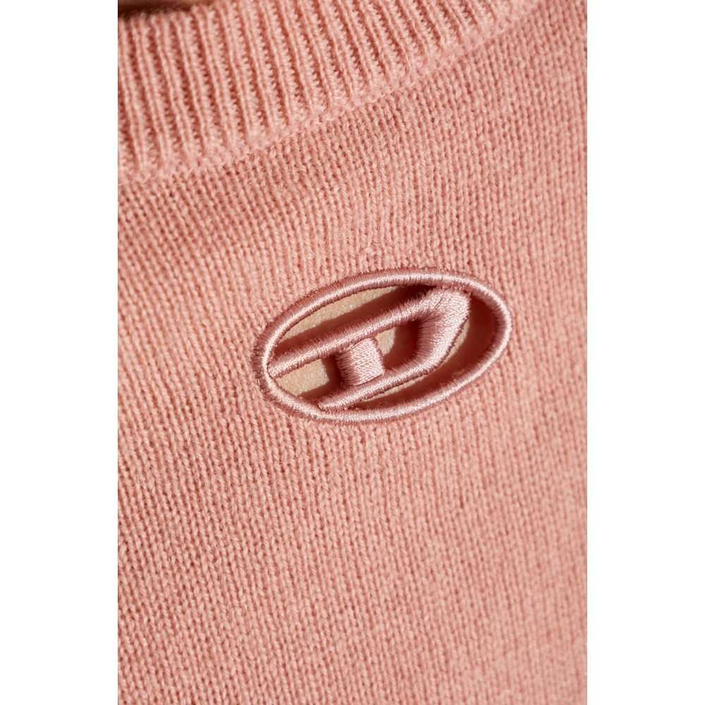 Diesel Trui M-Areesax Pink Dames