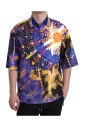polo-shirt-multicolore-luminaire-print
