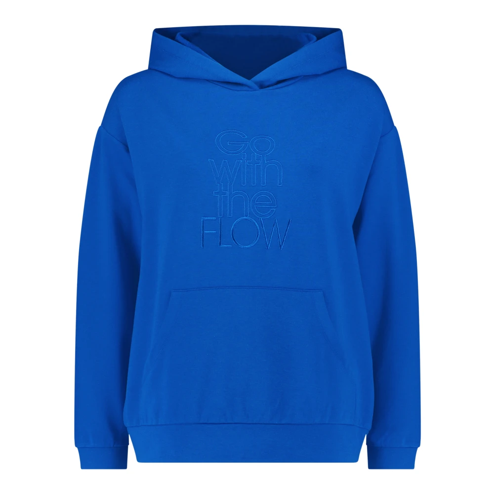 Betty Barclay Hoodie Chic Stijl Blue Dames
