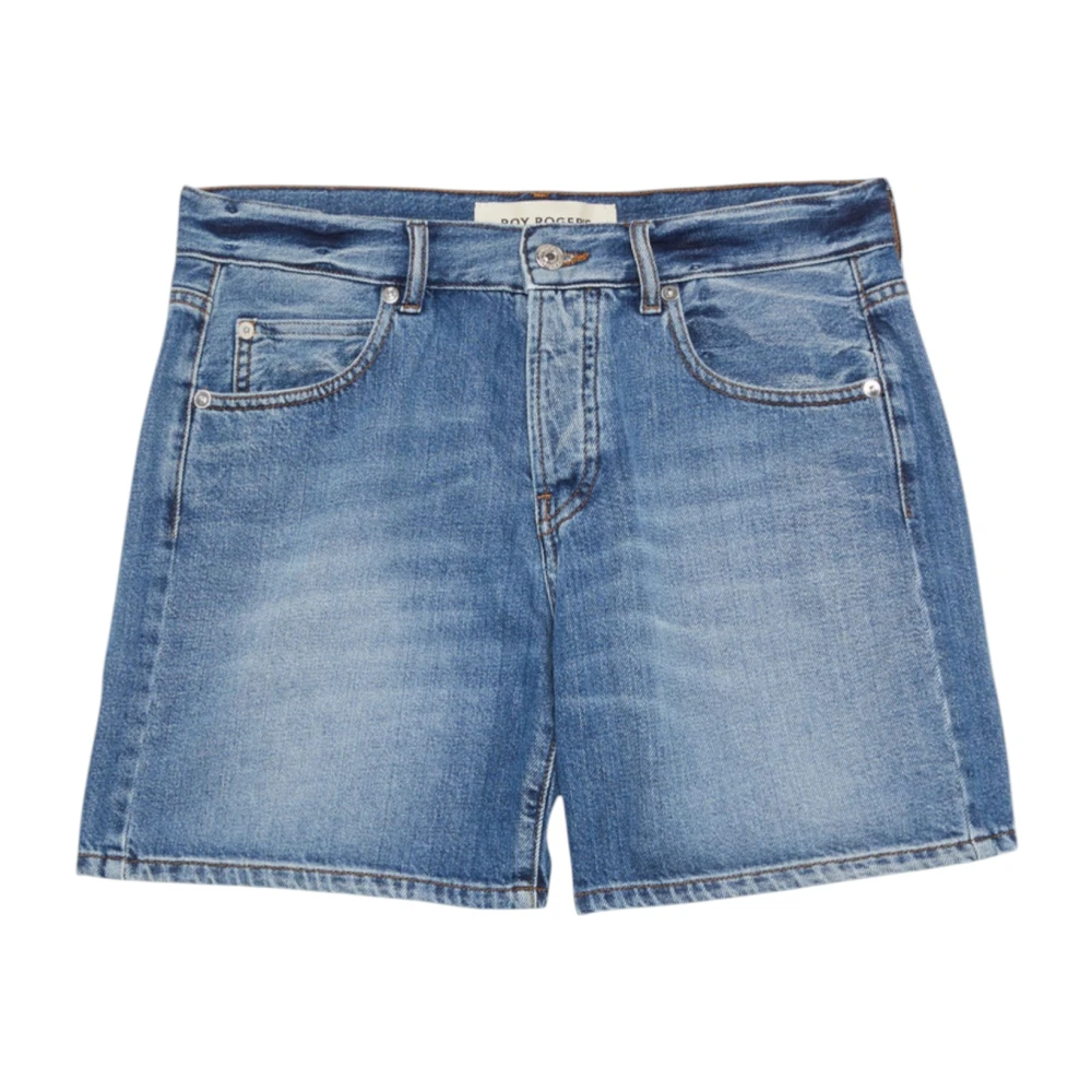 Roy Roger's Denim Shorts voor Vrouwen Blue Dames