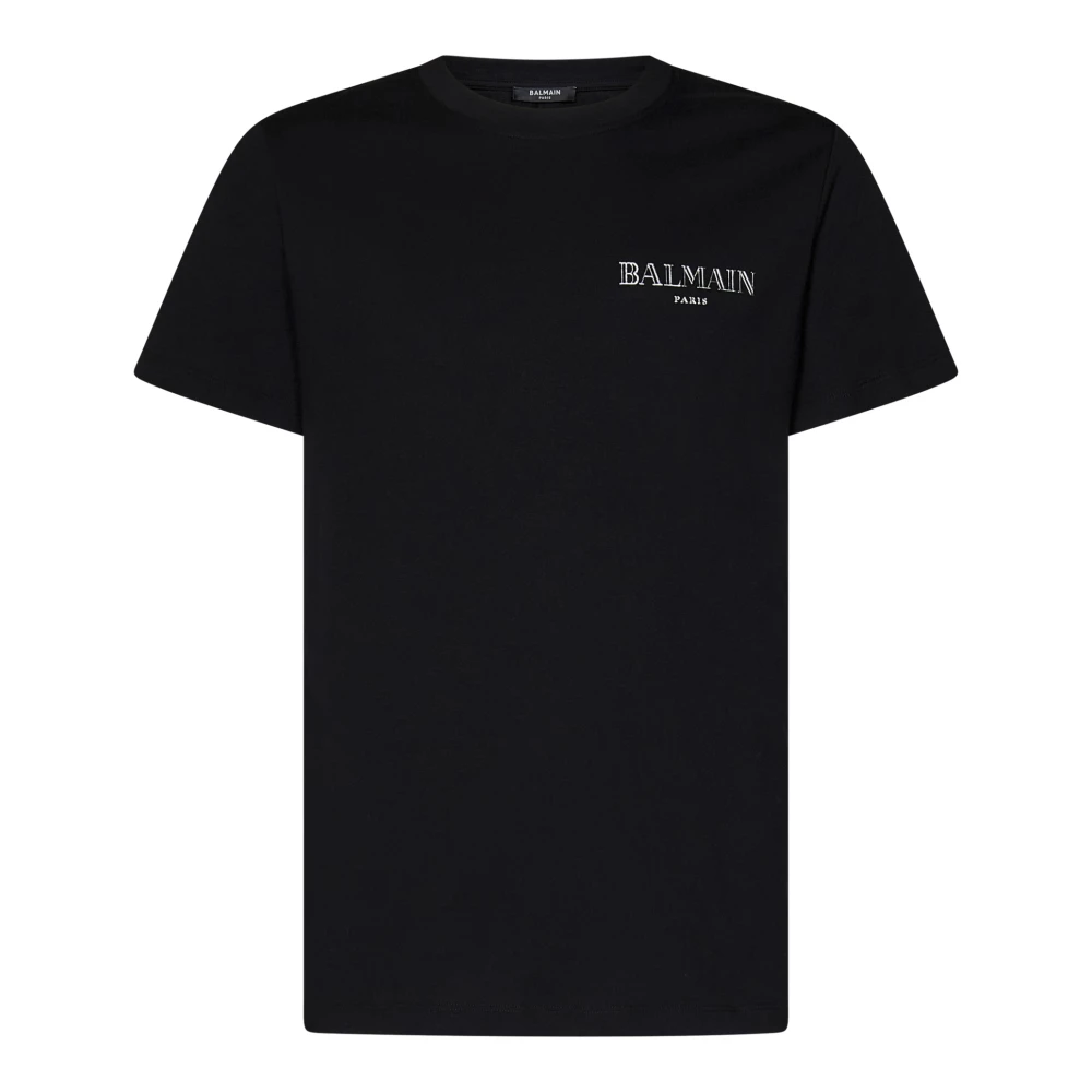 Balmain - Tops > T-Shirts - Black - Balmain - Modalova