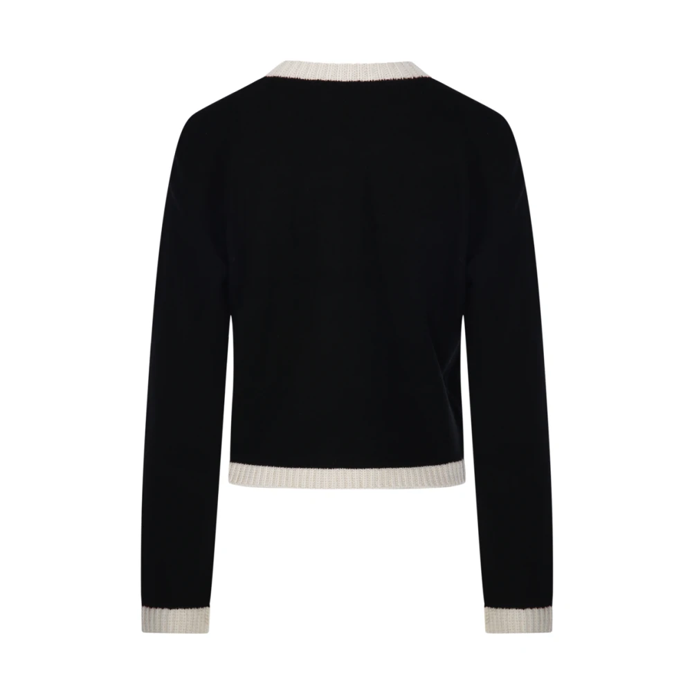 TORY BURCH Zwart Frans Roomvest Kendra Stijl Black Dames