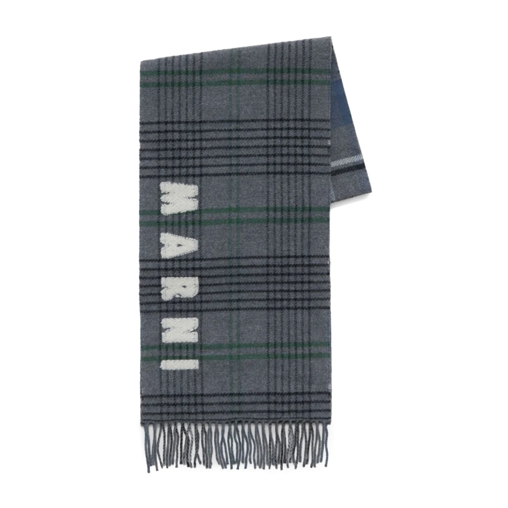 Marni Stijlvolle Sjaals Collectie Gray Dames