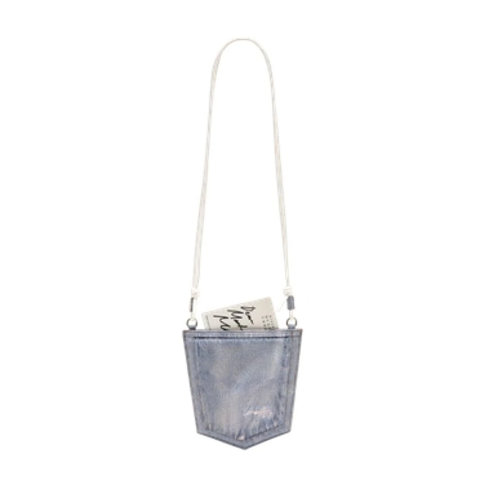 Mm6 Maison Margiela Donna Blu - Pocket Crossbody - Bags - One Size