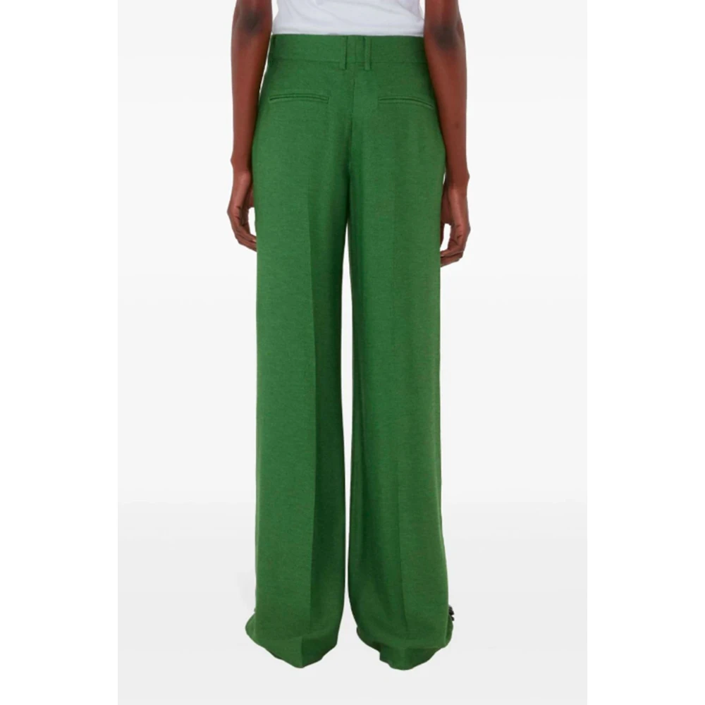 JW Anderson Groene Wijde Broek Green Dames