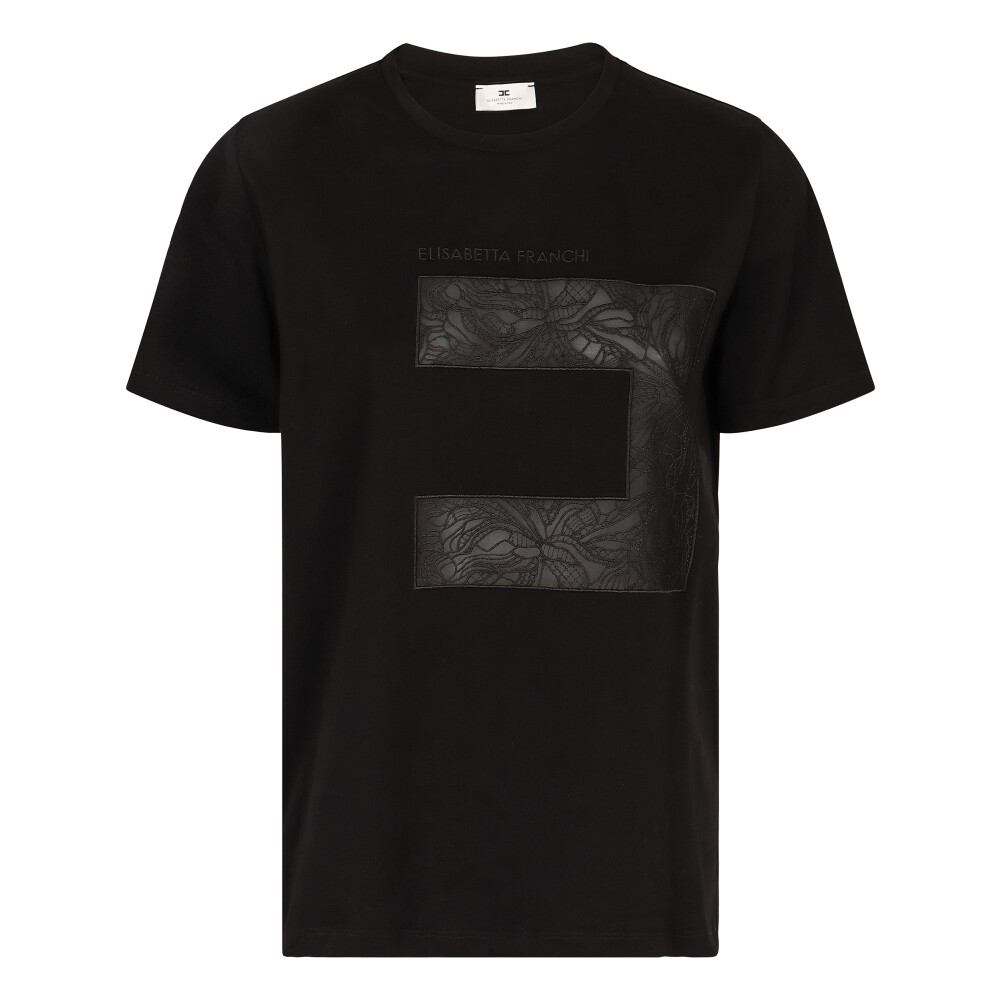 Tシャツ・カットソー ELISABETTA FRANCHI Woman T-Shirt Lemon MA029 DC7 ELISABETTA FRANCHI Woman T-Shirt Lemon MA029 DC7 トップス
