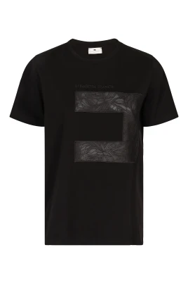 Räfflad Crew-neck T-shirt