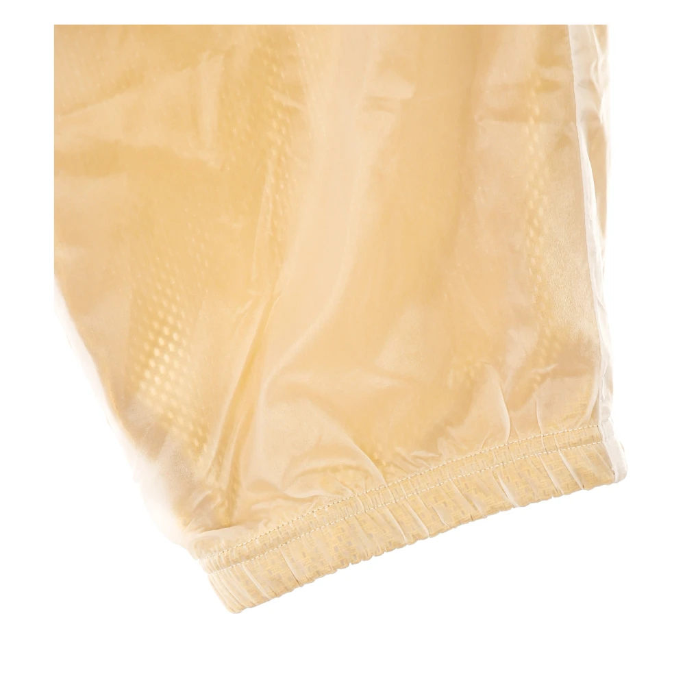 Nike Mesh Dubbellaags Sportswear Broek Beige Dames