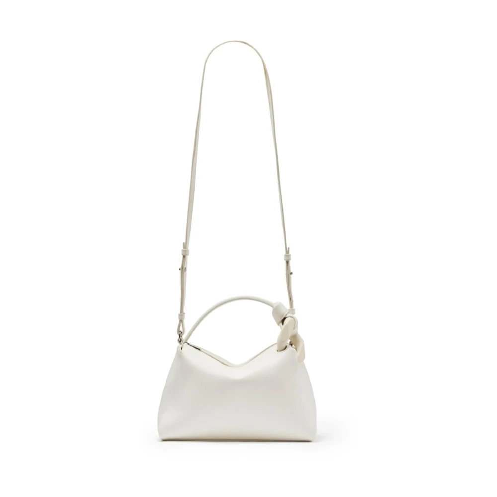 JW Anderson Witte Toprits Tas met Verstelbare Band White Dames