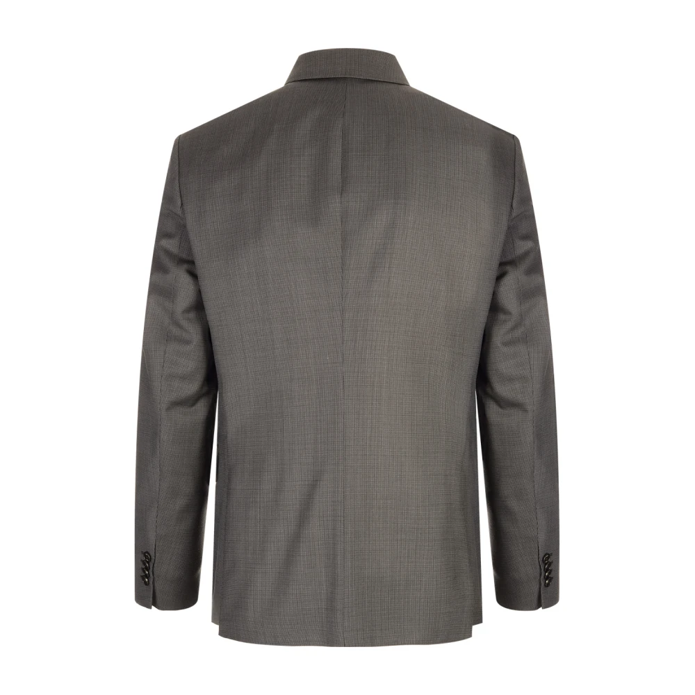 Hugo Boss Modern Grijs Dubbel-Borst Pak Gray Heren