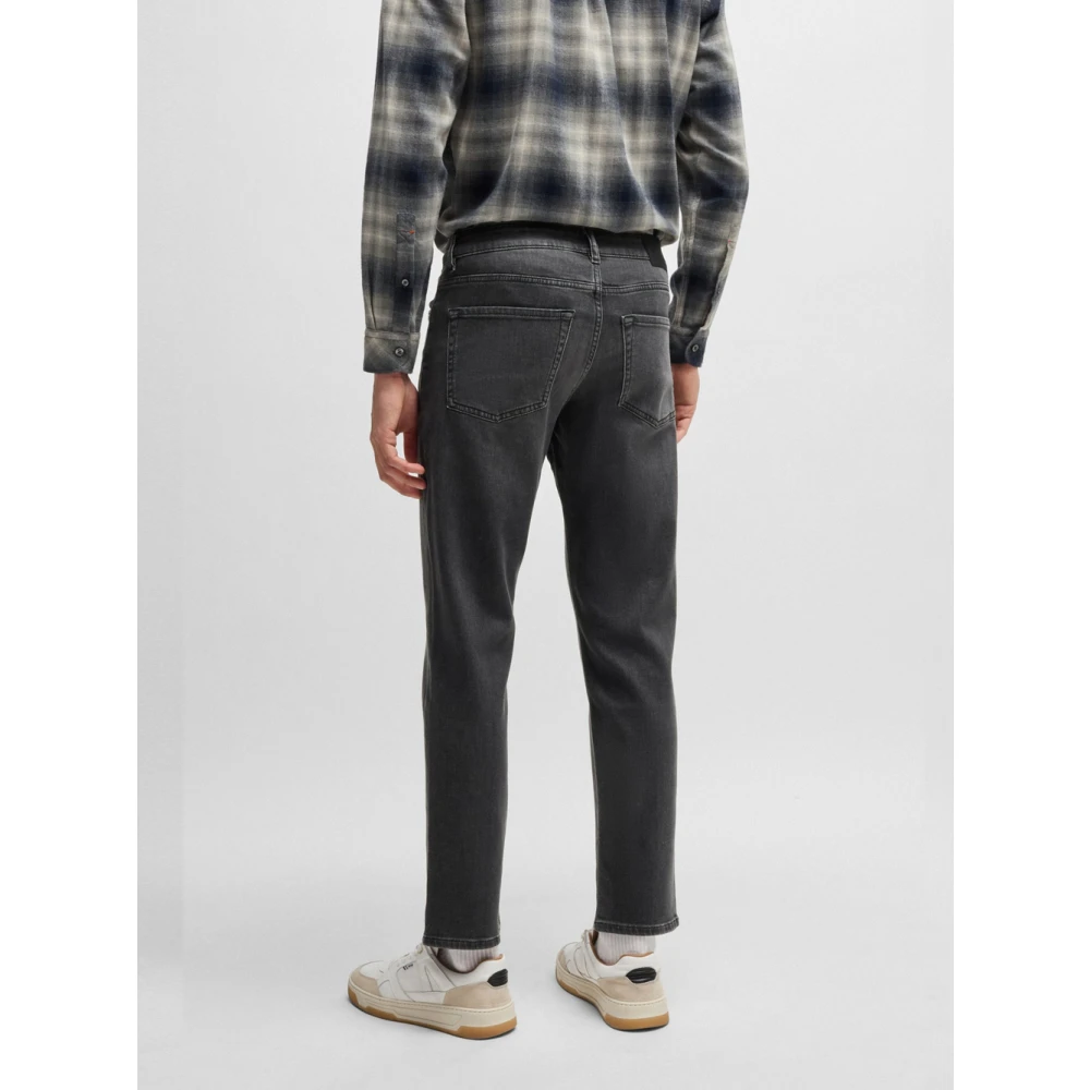 Hugo Boss Slim Onyx Zwarte Jeans Black Heren