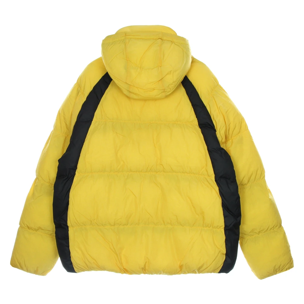 Jordan Waterafstotende Pufferjas met capuchon Yellow Heren