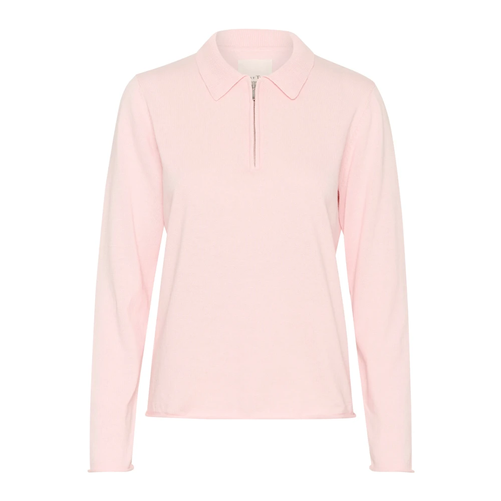 Part Two Stijlvolle Gebreide Trui Potpourri Pink Dames