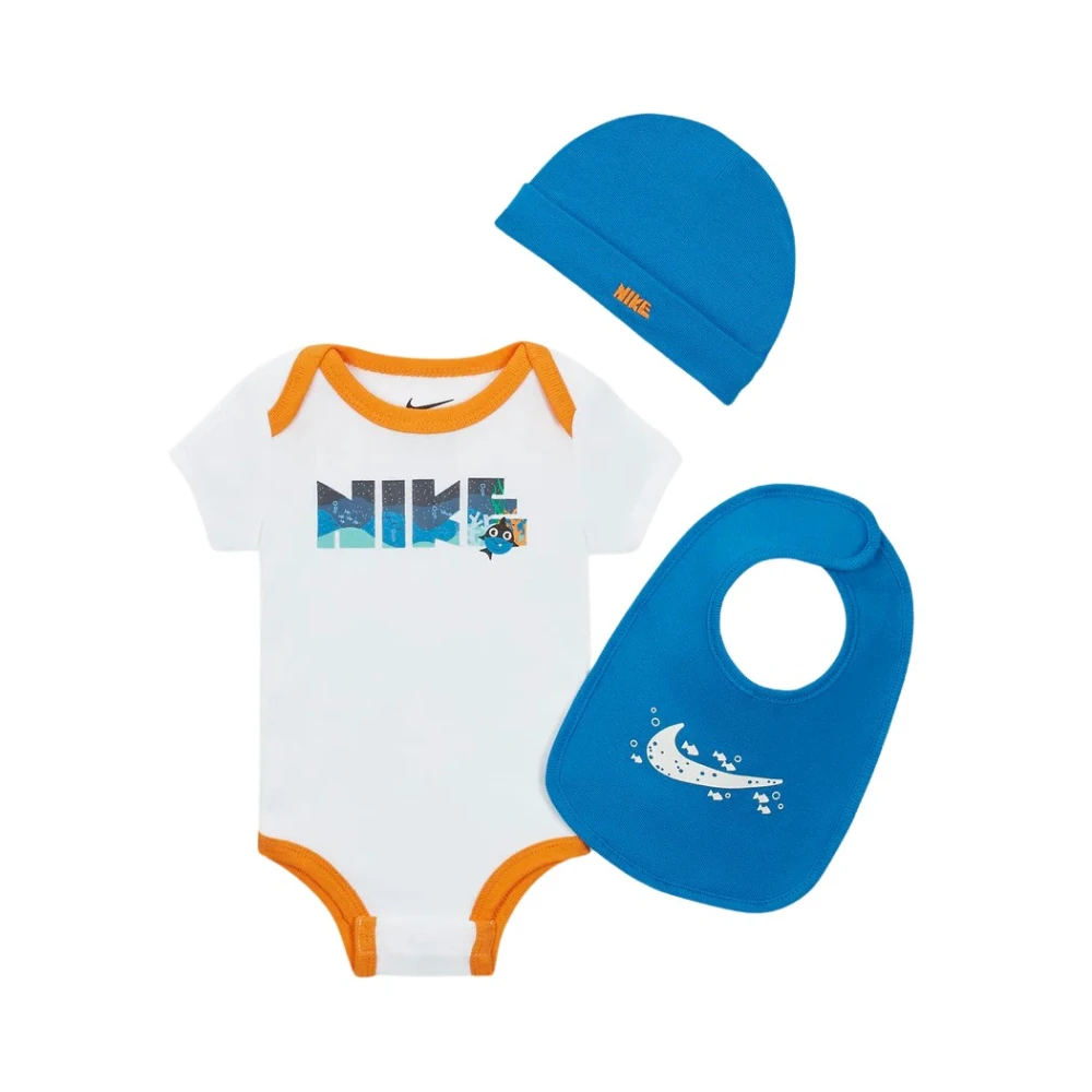 Nike Barn Body Set med Keps och Haklapp Multicolor, Unisex