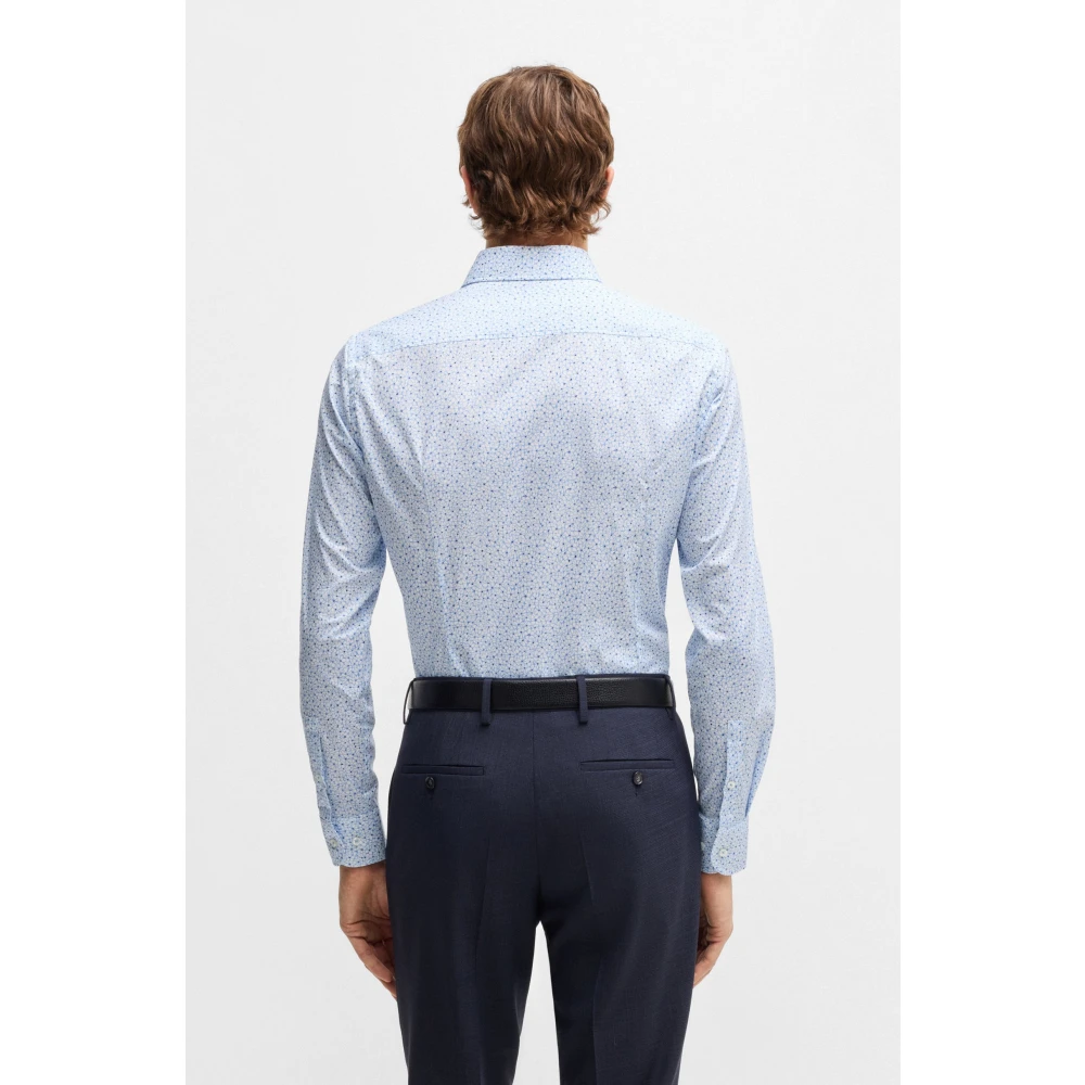 Hugo Boss Herenoverhemd Blue Heren