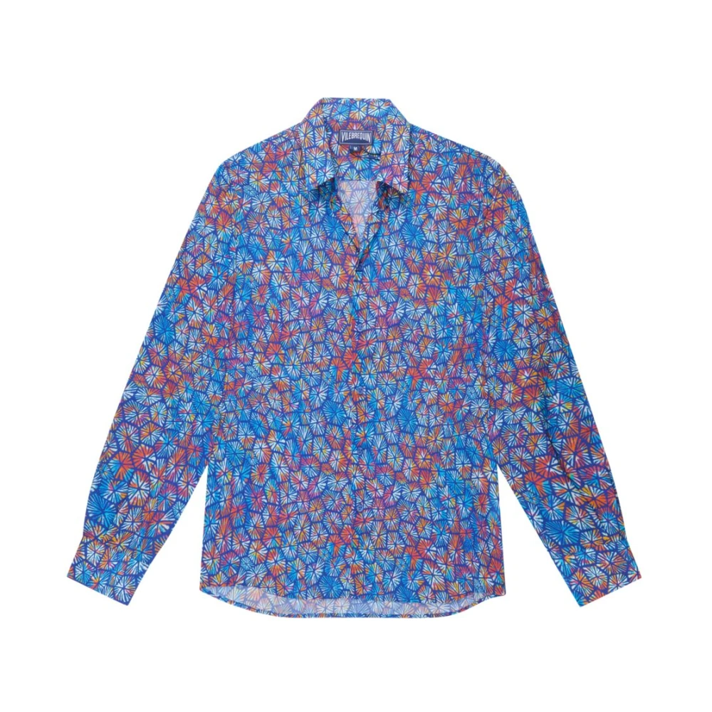 Vilebrequin Kleurrijk Carapaces Unisex Katoenen Shirt Multicolor Heren