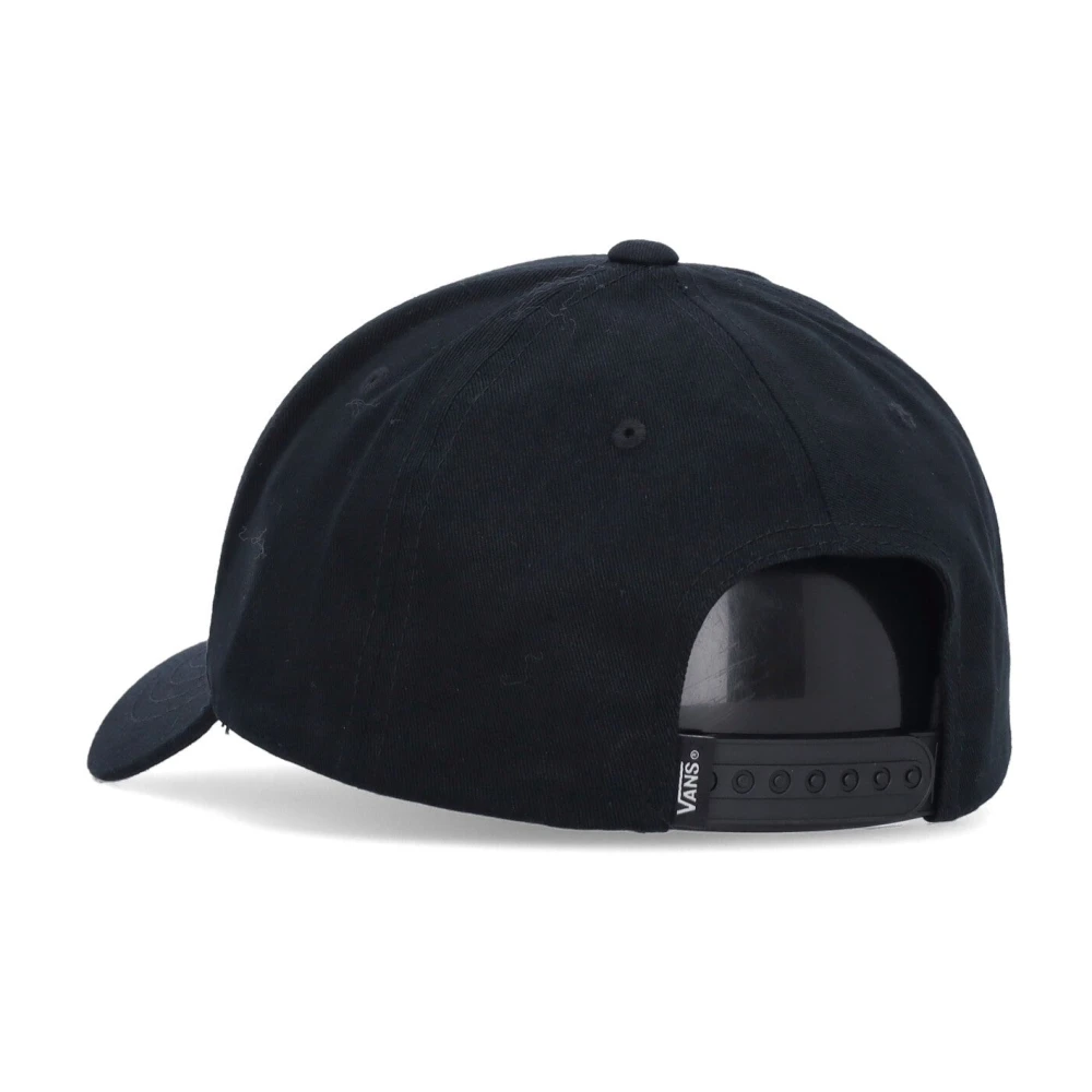 Vans Zwarte gebogen klep pet voor mannen Black Heren