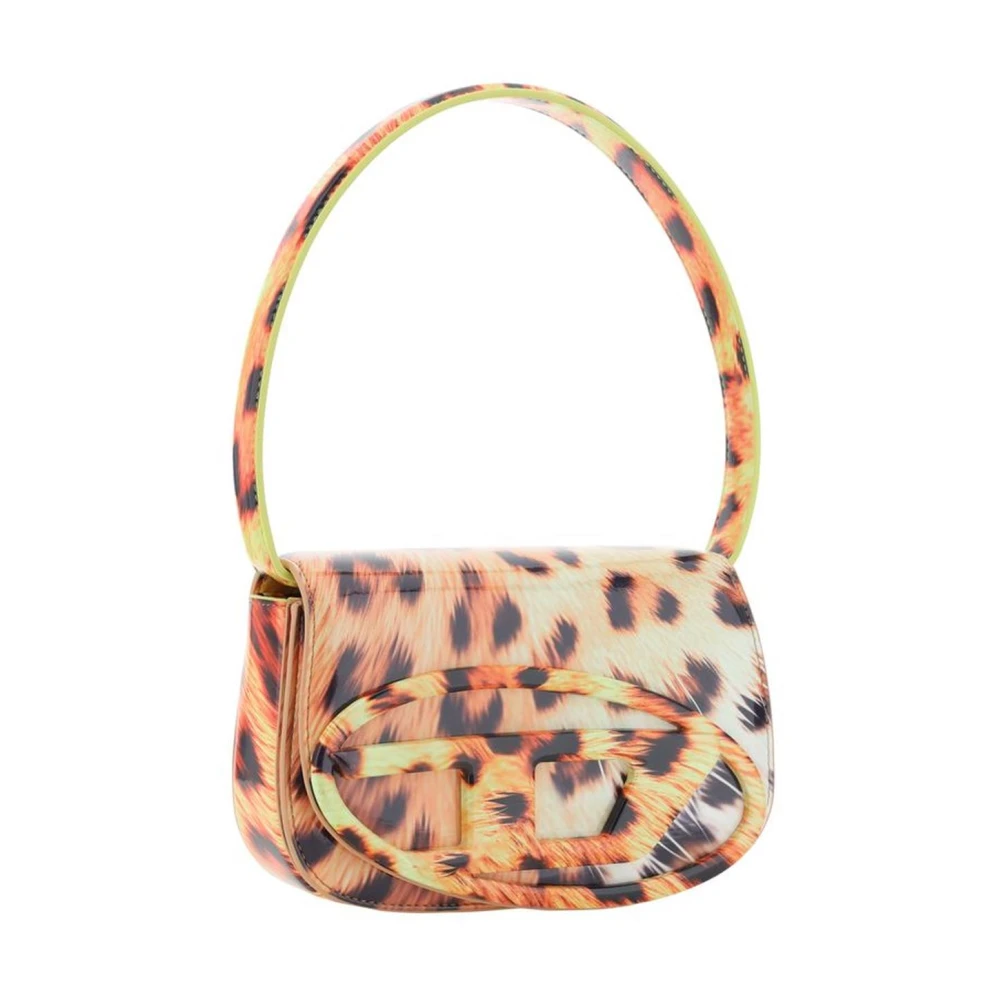 Diesel Schoudertas met Reliëf Logo Multicolor Dames