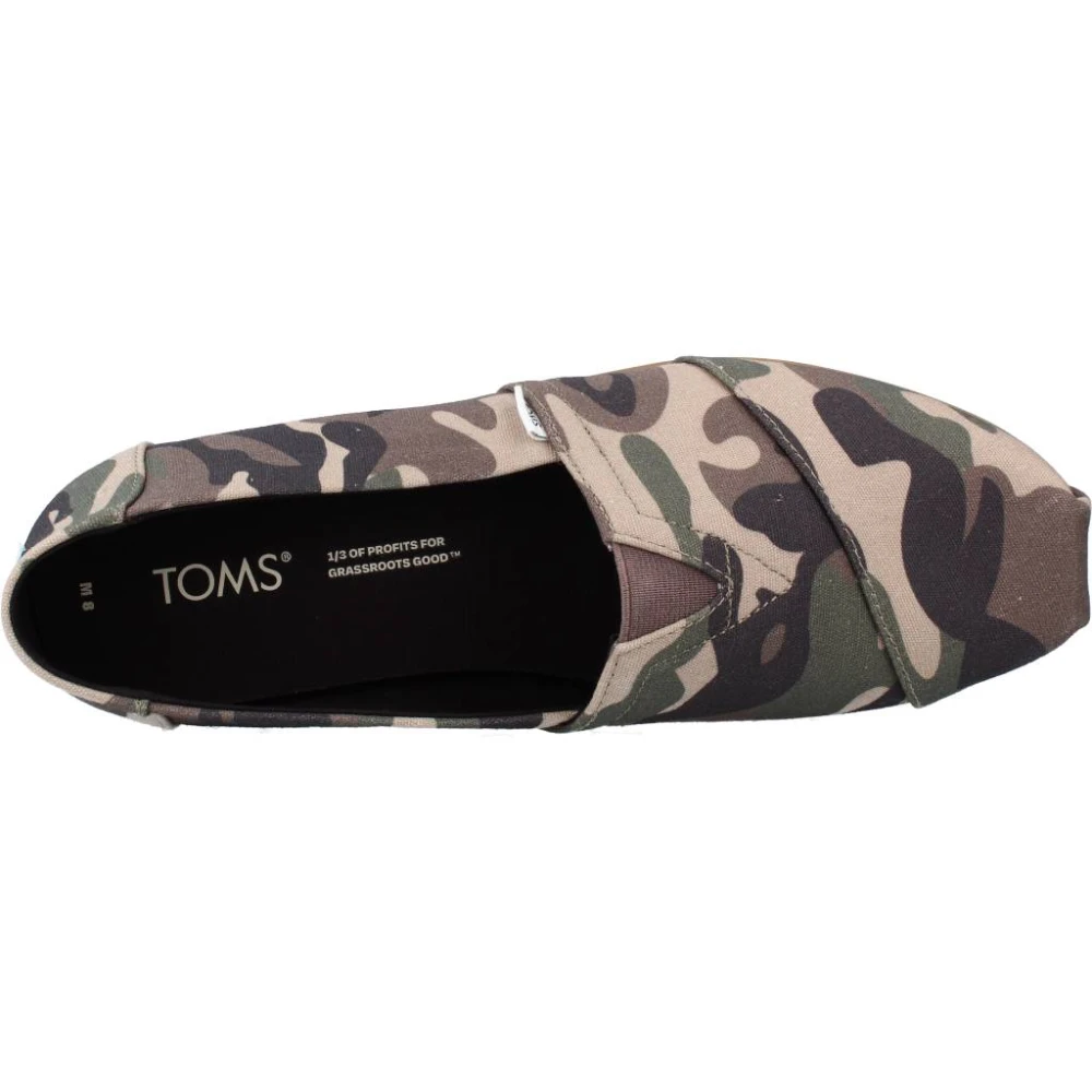 TOMS Loafers Green Heren