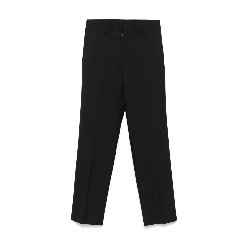 MM6 Maison Margiela Straight Leg Pants Black Heren