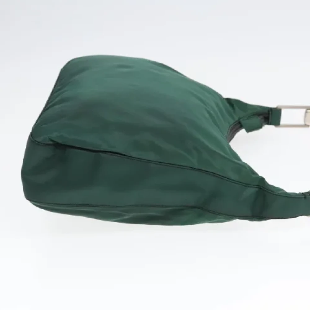 Prada Vintage Pre-owned Fabric prada-bags Green Dames