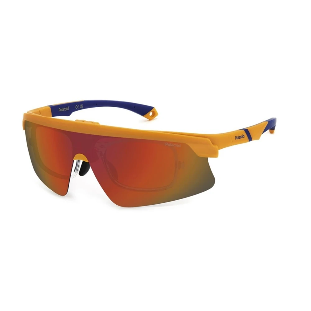 Polaroid Mannelijk Oranje Accessoires Heren, One Size, 7056 Zonnebrillen