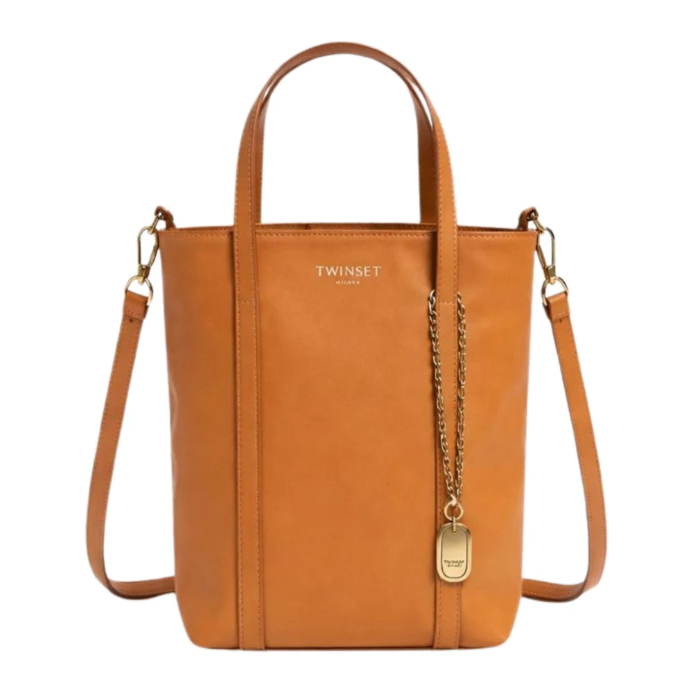 Twinset Women's Brown Shopper Bag - Cross Body Bags - One Size - Bags